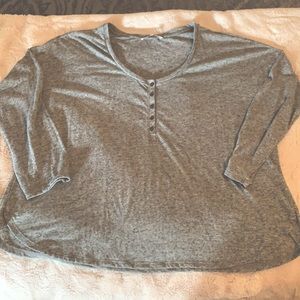 Victoria’s Secret Grey XL long sleeve shirt